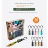 9pcs Kits Universal With Carabiner Squid Jig cover Fishing Tackle Bait Protector Webfoot Octopus Egi Hooks Cover