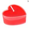 9pcs/set Heart Shaped Candles Scented Candles Wedding Decoration Valentine's Day Gift Romantic Marriage Paraffin Wax Candles