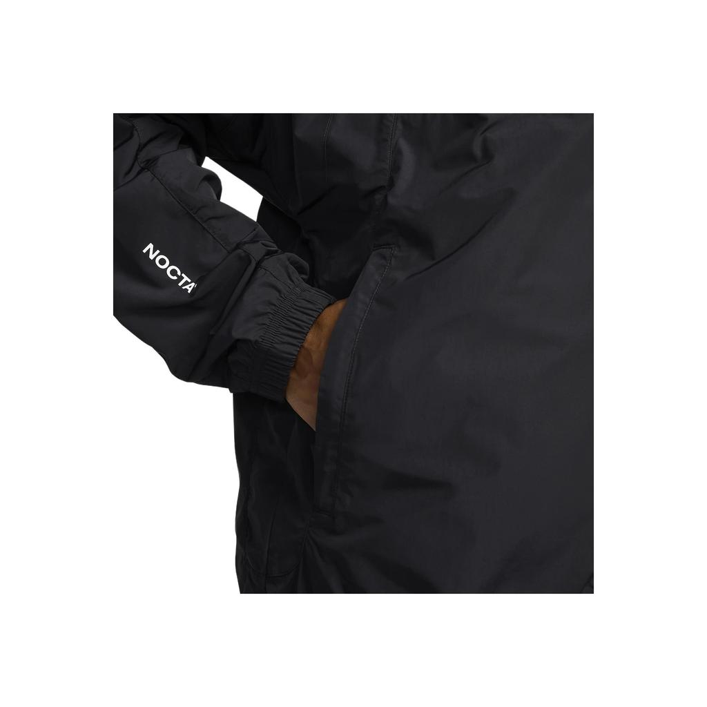 Nike X NOCTA Northstar Nylonowa kurtka dresowa Czarna męska Streetwear FN7666-010
