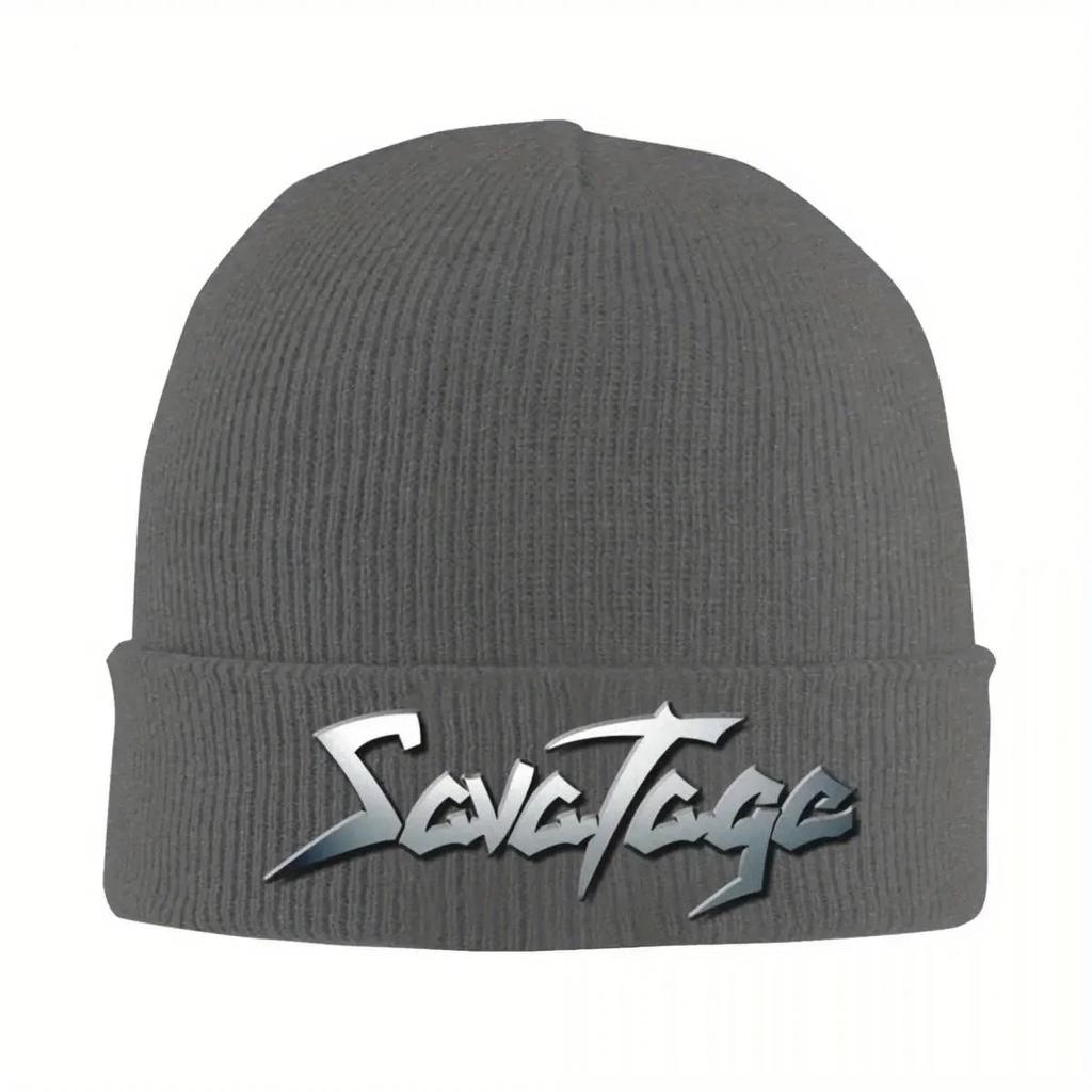 Savatage Band Slouchy Beanie For Unisex Warm Bonnet Knitted Hat