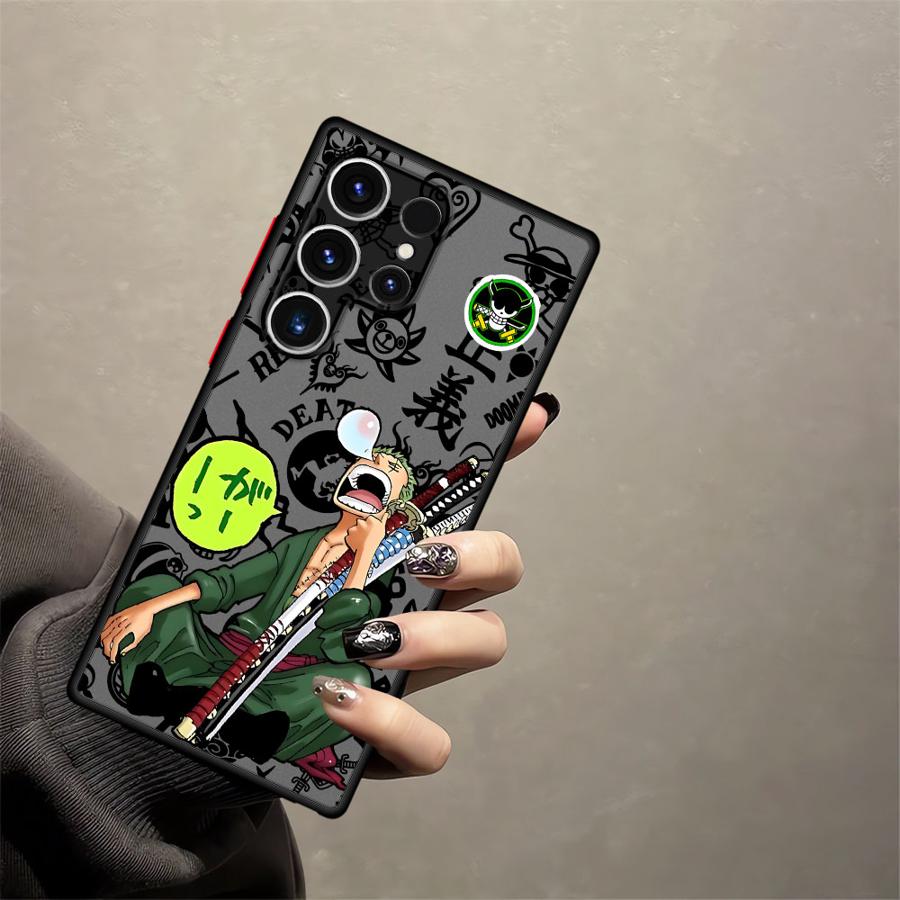 One Pieces Anime Case for Samsung Galaxy S25 Ultra S22 S24 Plus S21 S20 FE S23 FE S26 Note 20 Ultra 10+ Funda Back Phone Cover