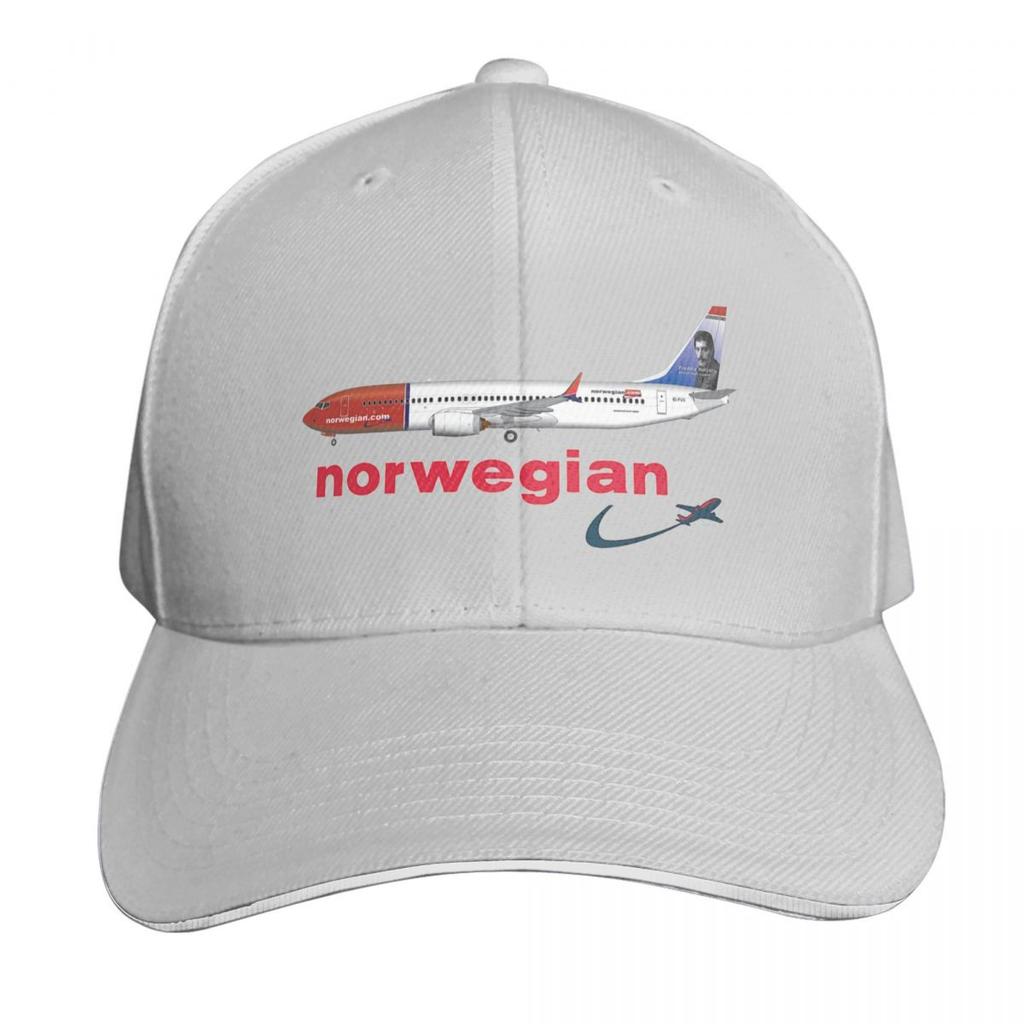 Norway Airline Design Baseball Cap funny hat Hip Hop golf hat genuine Brand Unisex cap GirlS Hats Unisexs