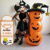 Halloween Pumpkin Ghost Inflatable Lantern for Decor & Costumes
