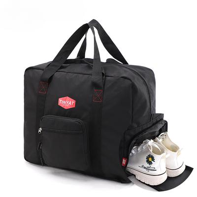 Portable Travel Bag Women's Large Capacity Folding Storage Bag Men's Short Trip Waterproof Duffel Bag