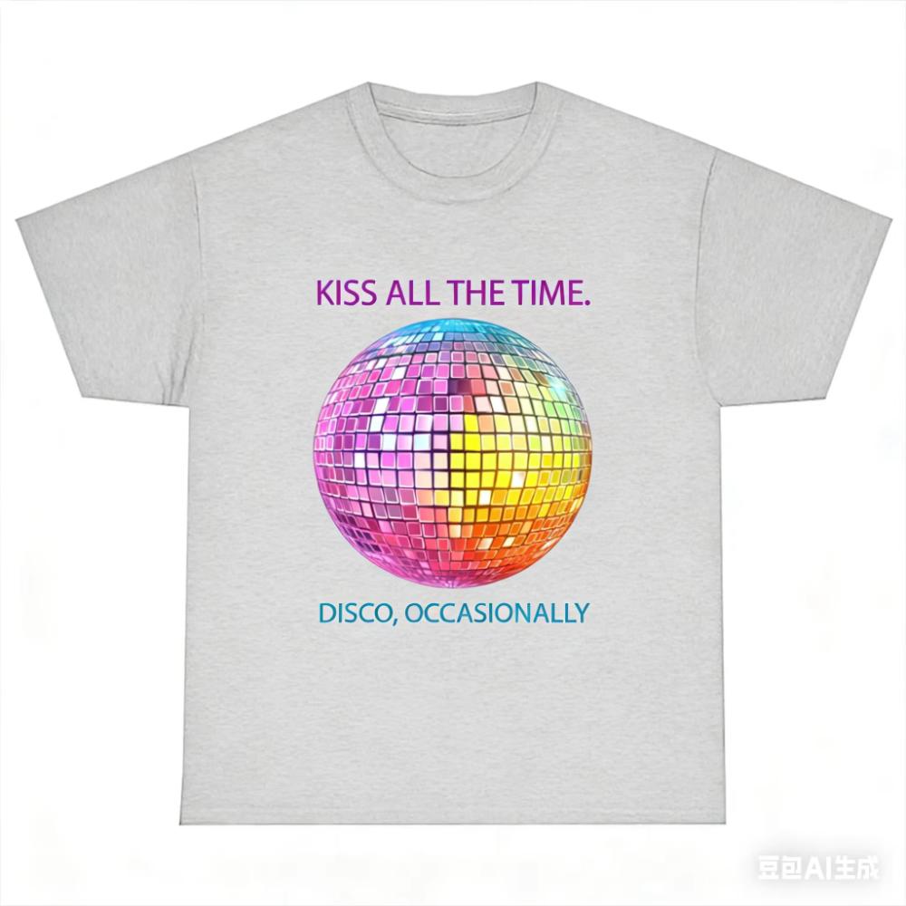 Kiss All The Time Disco Occasionally Harry Styles 2026 Album Unisex 100cotton Shirt Summer ONeck Vintage Clothes