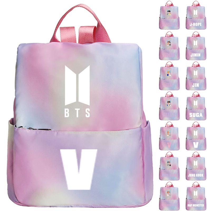 Bts Bangtan Kpop Jungen Rucksack Schule Buch Schüler Reise Umhängetasche Rucksack