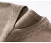 Korean Style Cashmere Women's Knit Sweater: Autumn Winter Solid Color Drop Shoulder Pullover