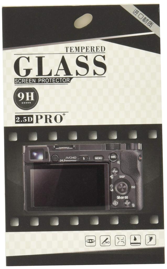 WASHODO Tempered Glass Screen Protector for Canon PowerShot SX740 HS Compact Digital Cameras HS/SX730 High-Zoom