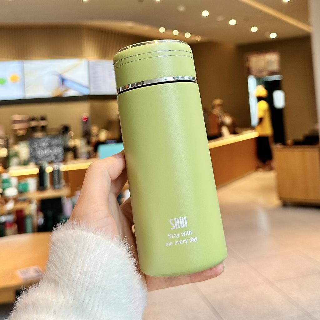 Fashionable thermal mug for women, 316 stainless steel, mini pocket water cup, high-value, compact and portable cup