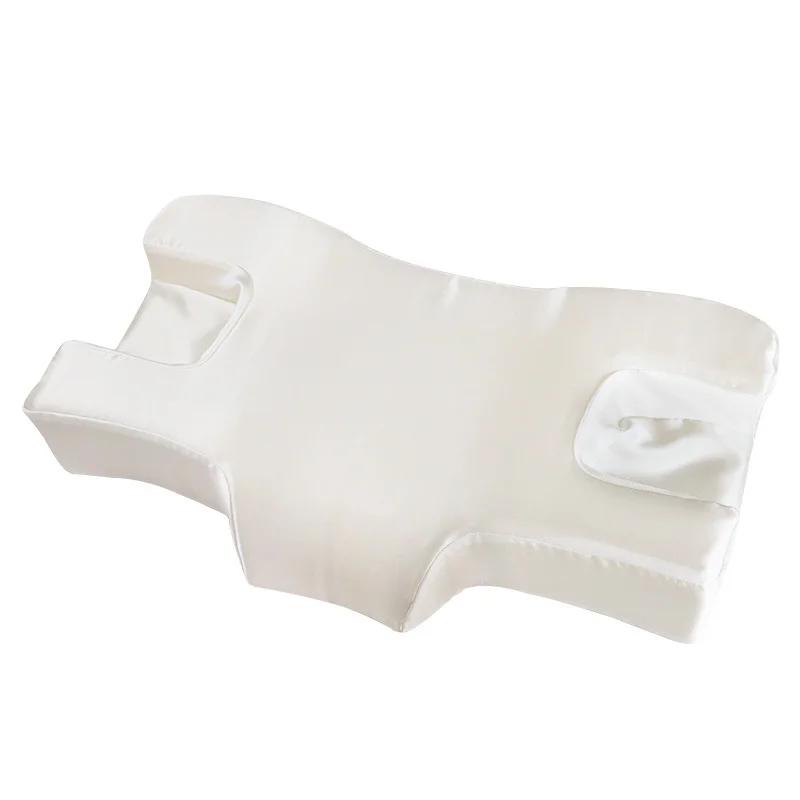 New Sleeping Beauty Pillow Satin Anti-Wrinkle Neck Protection Sleep Memory Foam Pillow Comfortable Soft Skin Care Bedding Pillow