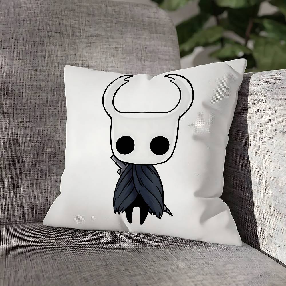 H-Hollow K-Knight Cute Icon Pillow Case For Sofa Decor Car Office Room Printing Cushion Cover Decorations and Protector