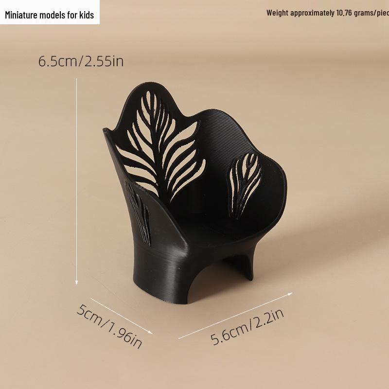1/12 Dollhouse Miniature Backrest Sofa Chair Accessory