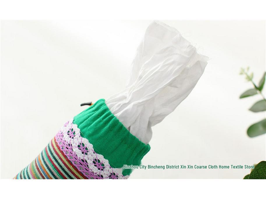 Anti-snore Coarse Cloth Cervical Pillow with Buckwheat Husk