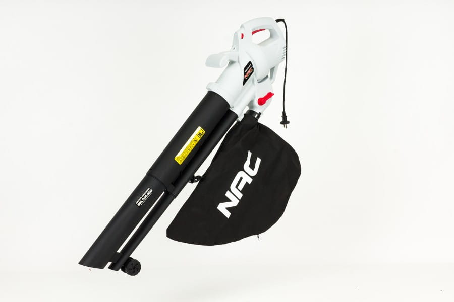 3200W Vacuum Cleaner / Leaf Blower With Shredder, 160 - 250 Km/H