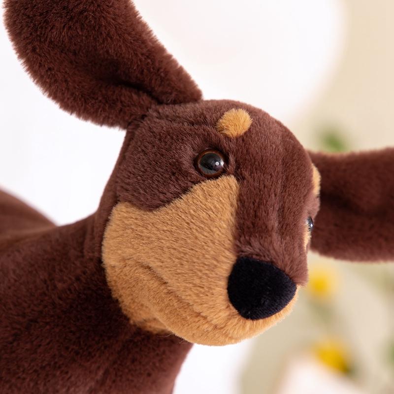 1PC  50cm Giant Stuffed Sausage Dog Toy Fill Sausage Dog Plush Toy Sausage Dog Enthusiast Birthday and Christmas Gifts for Kids