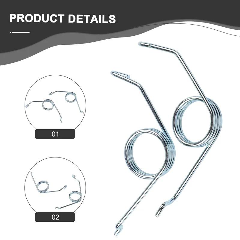 Car Spare Parts Practical To Use Brand New Return Spring Car Replacement Part Silver 2PCS/set 7H0615295A 7H0615296