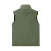 Mens Winter Fleece Cargo Vest Outdoor Multi Pocket Sleeveless Jacket Warm Thick Work Waistcoat