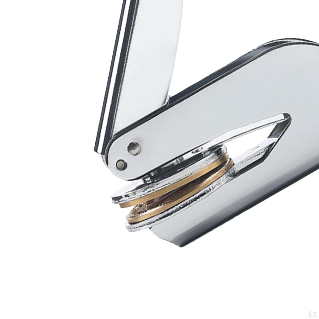 Customizable Embosser Stamp for Private Patterns with Stainless Steel Seal