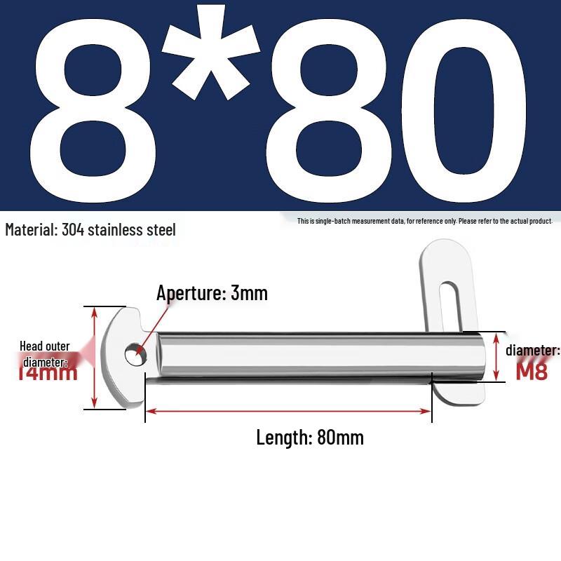 Yijiekai Stainless Steel Toggle Pin Latch