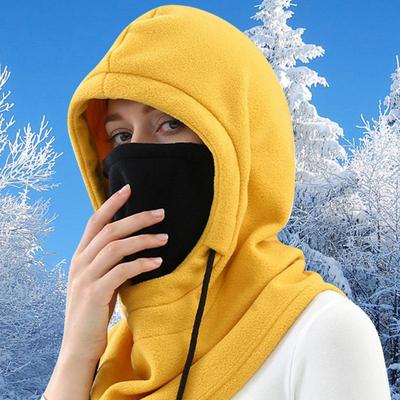 Windproof Face Cover Neck Gaiter Scarf Headgear Fleece Hood Neck Warmer Ski Masque Windproof Winter Face Cover