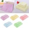 3 Sizes Sets Bathroom Gym Bathtowel Bath Sheet Solid Color