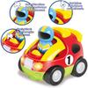 Cartoon RC Remote Control Cars for Toddlers Radio Control Toy with Driver Doll for Baby RC Race Car Toys Gifts for Boys & Girls