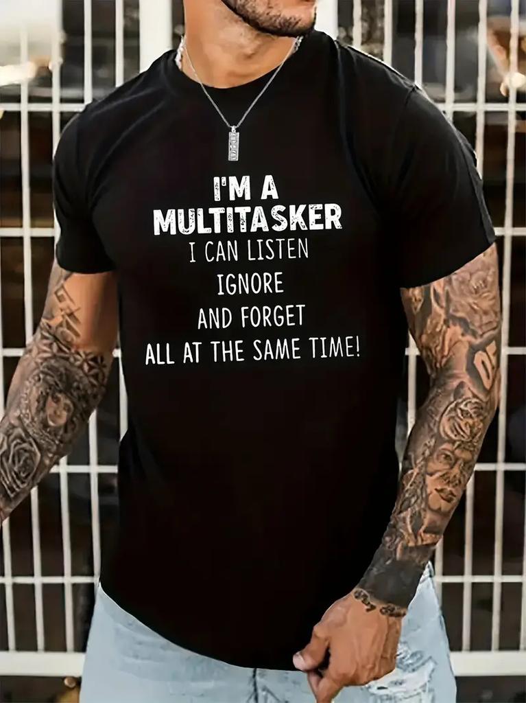 Cotton New Bestselling Headphone Letter Printed Roundneck Shortsleeved Tshirt Unisexs Top Graphic T Shirts Streetwear