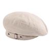 Spring & Autumn Large Head British Casual Style Beret - Women's Versatile Fashion Trend, Slimming Look