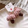 Cute Floral Mushroom Hair Rope Ring Children Gift Baby Girl Kid Elastic Hair Rubber Band Accessories Headdress Headwear Ornament