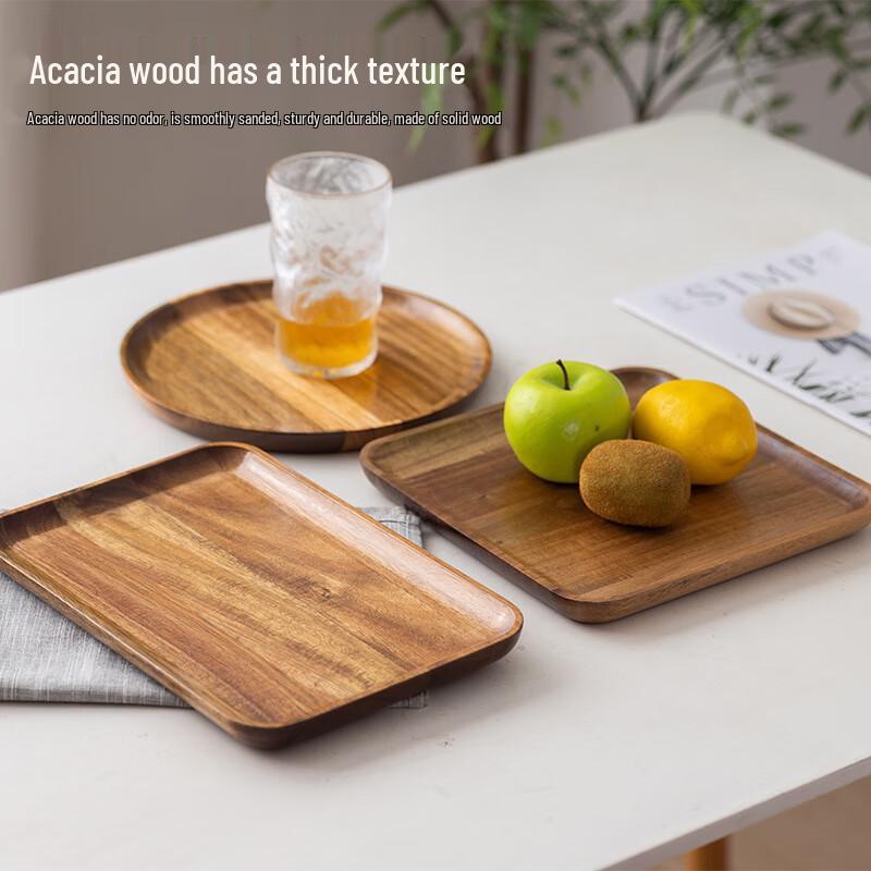 Japanese Style Wooden Tea Tray