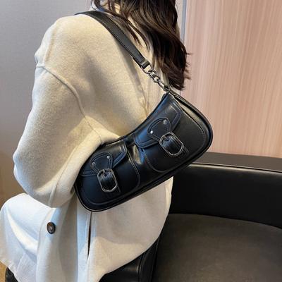 Damen Leder Umhängetasche kleine Taschentaschen und Schultertaschen schlicht feminin Modetrend