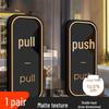 Aimehui Acrylic Self-Adhesive Push-Pull Door Signs