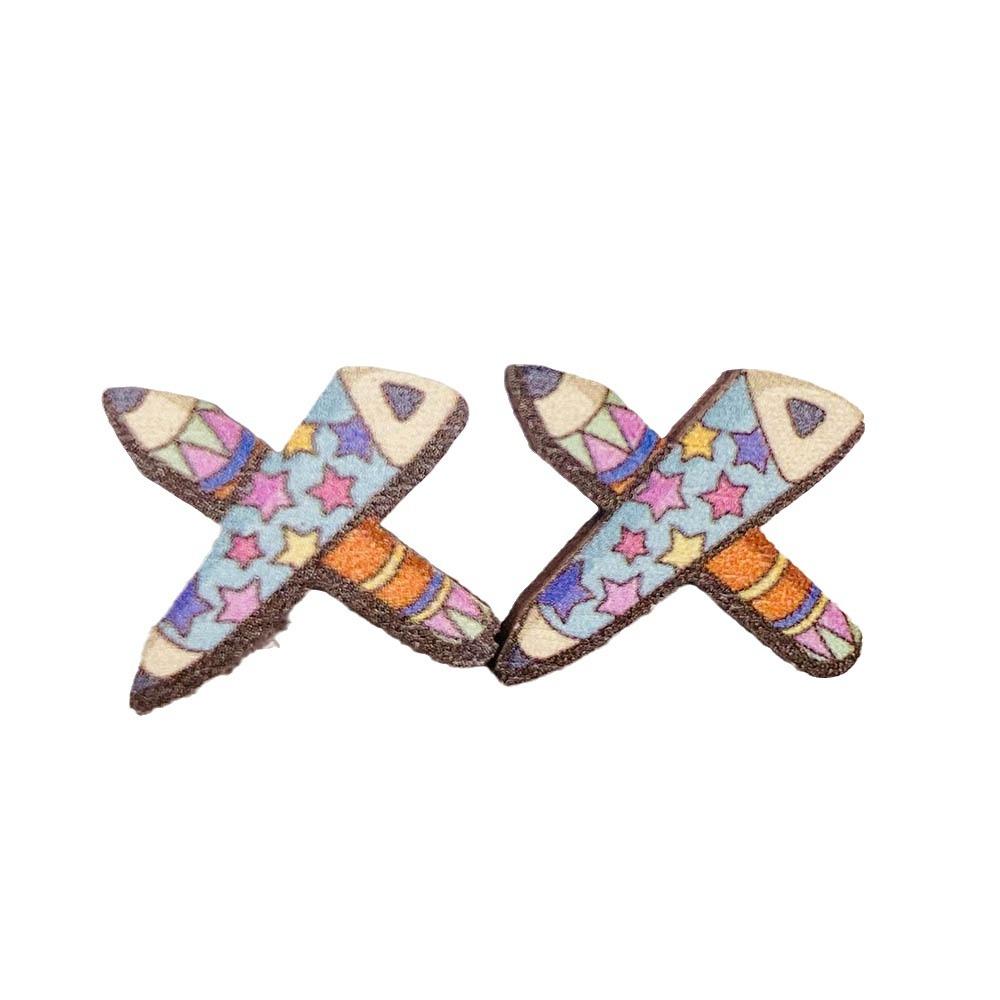 1 параСтуденческие серьги — фото 5