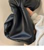 Soft Leather Bucket Tote Bag - Autumn/Winter Edition for College Students and Commuters