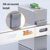 AidiKang 100Mbps Industrial DIN-Rail Media Converter