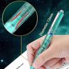 Push-Type Retractable Fountain Pen Timeless Ds7158 Pilot Pen with Small Compartment Technology Inkless Writing Practice