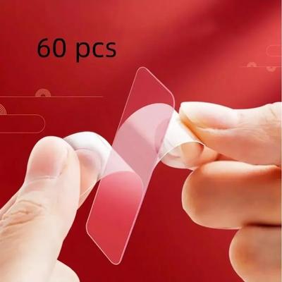 Cinta Adhesiva de Doble Cara Reutilizable Transparente Nano Pegamento Sin Costuras Autoadhesivo Impermeable Pegatinas de Pared Sin Costuras Cinta Lavable