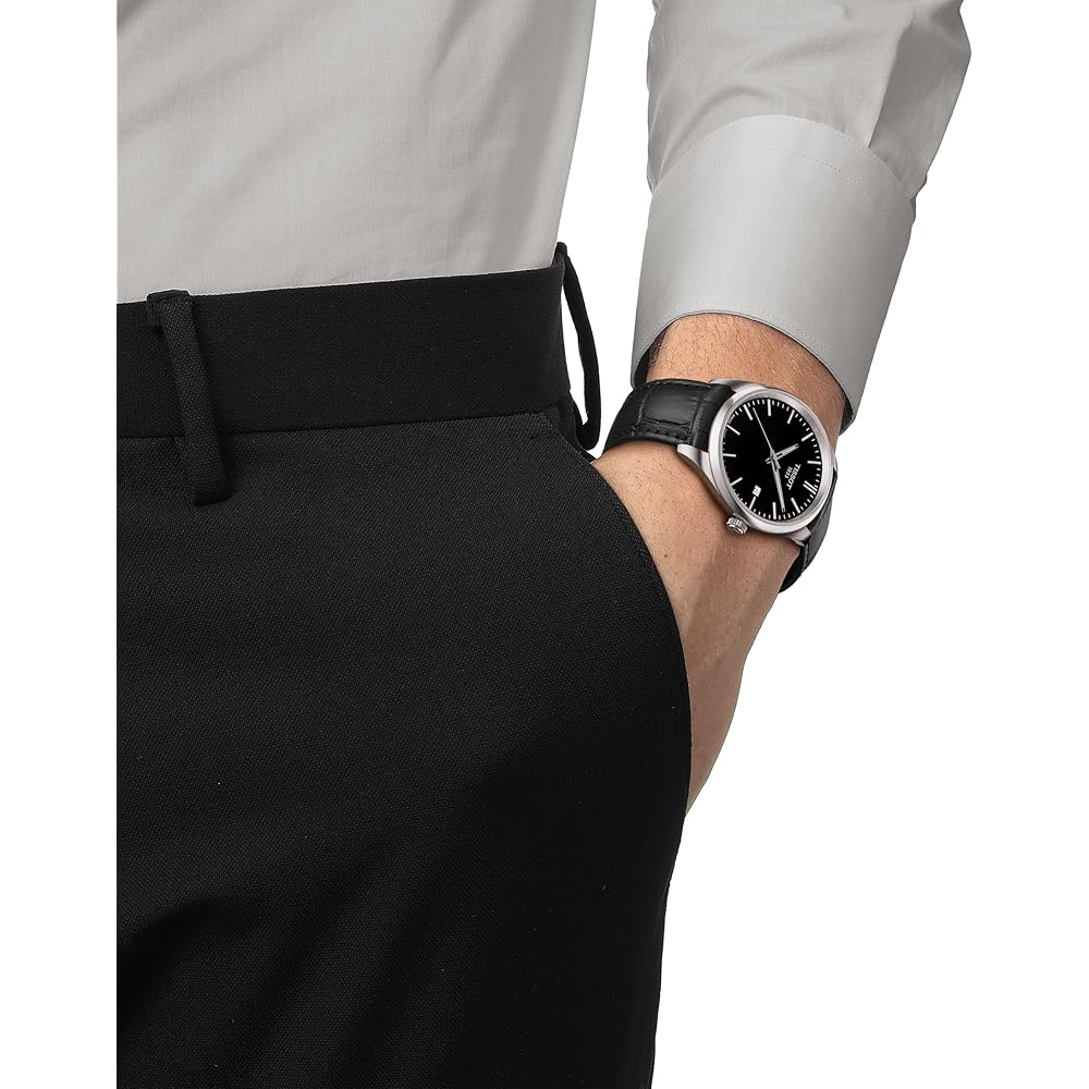 Tissot PR 100 Quartz 40mm Men's Watch Black Dial