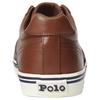 Polo Ralph Lauren Hanford Leather Round Toe Lace-Up Low-Top Sneakers Men Sneakers Brown 513049
