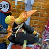 Demon Slayer Kimetsu No Yaiba Zenitsu Fighting Statue Figure Molde Toy