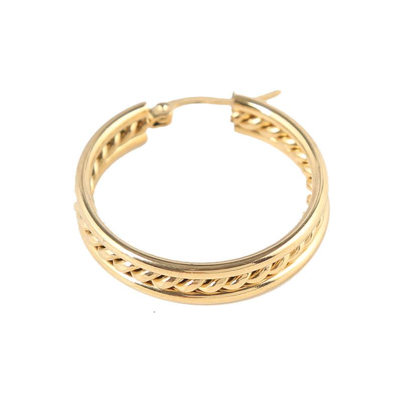 Simple Earrings Trendy Temperament Niche Design High Sense Cold Wind Earrings Women's Models