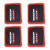 20 Patch Radiali per Pneumatici 50x70mm Patch in Gomma per Riparazione Pneumatici per Auto Moto Veicoli