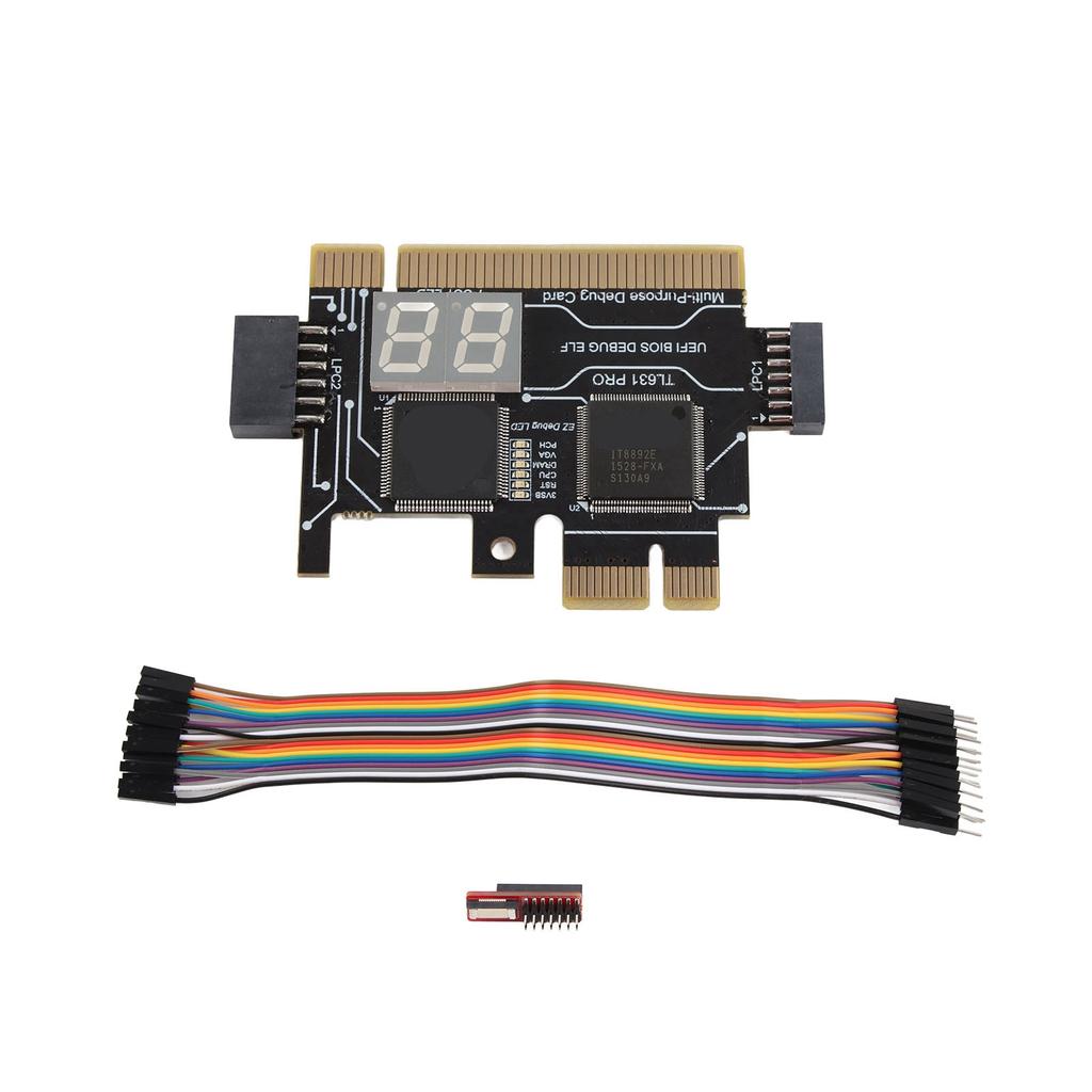 TL631 PRO Diagnostic Card Desktop Laptop PCI E Debugging COM DEBUG MAC LPC Testing