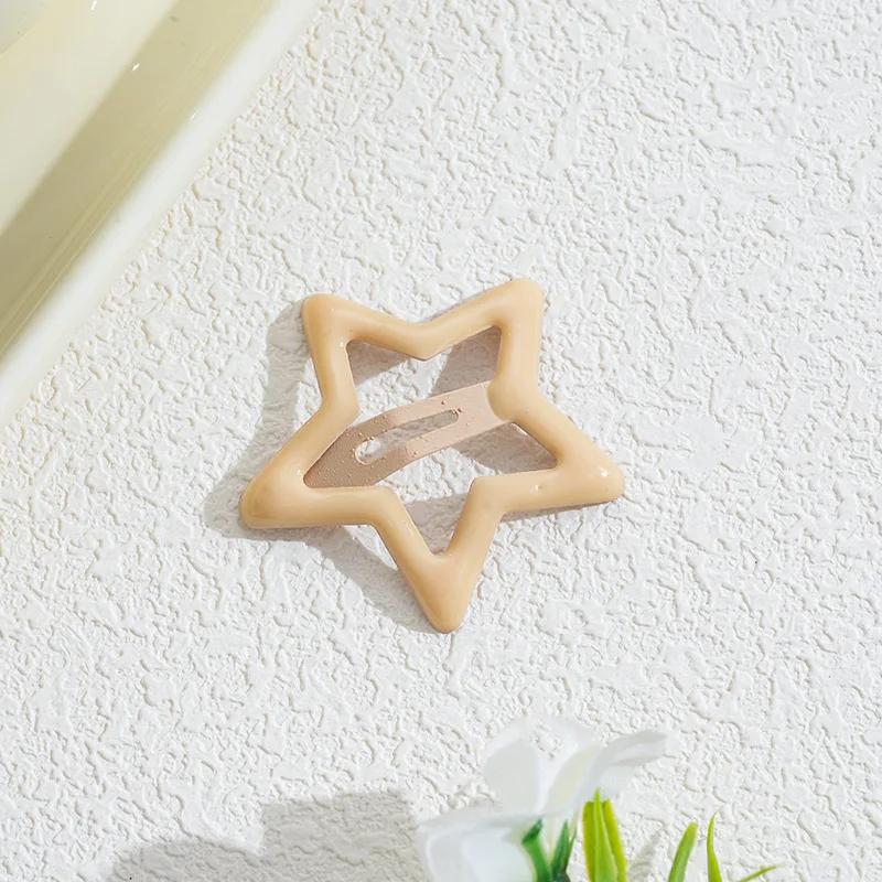 10 buc/set Agrafă de păr stea colorată drăguță pentru fete copii agrafe de păr adorabile pentru decorarea părului accesorii de păr pentru copii