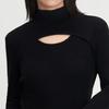TATU Damen Strickpullover mit Lochmuster