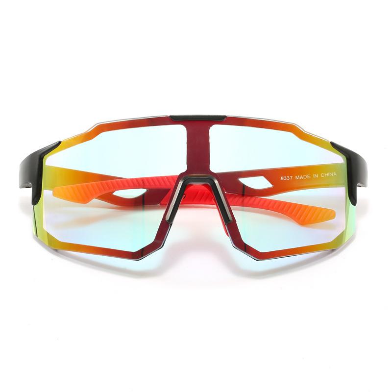 Lunettes de soleil coupe-vent changeant de couleur pour hommes femmes Sports d'extérieur Cyclisme Protection des yeux Transfrontalier Nouvelles Lunettes Éblouissantes