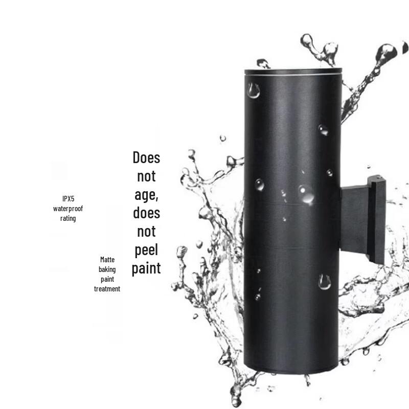 Nufeng Outdoor Waterproof Double-Head Aluminum Wall Lamp