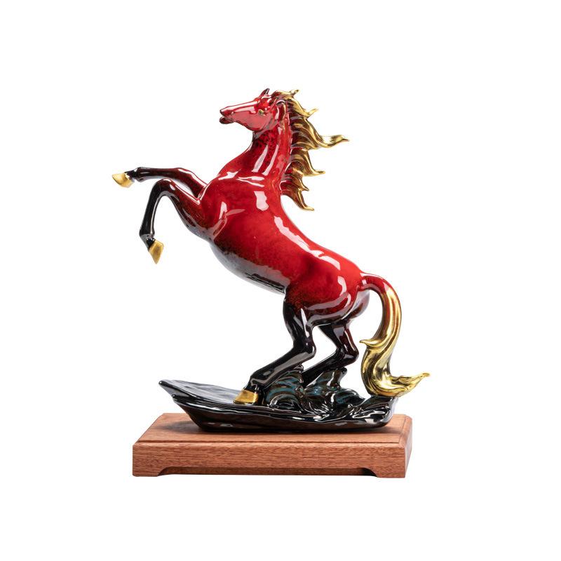 Ceramic items for success and wealth attraction, living room, office, home decoration, handicrafts, housewarming gifts and ornam