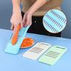 Multi-Function Vegetable Cutter Kitchen Gadget for Slicing, Shredding, and Grating Potatoes, Cucumbers, Carrots More