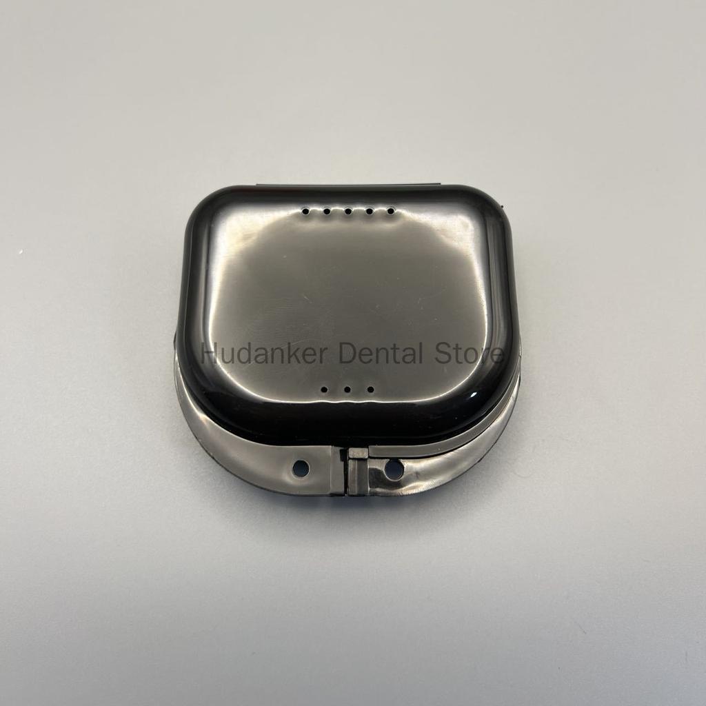 50 Pieces Denture Storage Box Partial Denture Case Orthodontic Prosthesis Teeth Container Boxes Dental Retainer